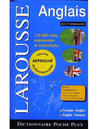 Dictionnaire Larousse Poche Plus, Français-Anglais / Anglais-Français