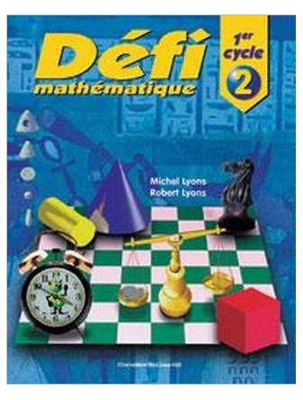 Défi mathématique 2, manuel de l'élève