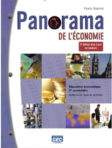 Panorama de l'économie, sec. 5, cahier d'activités 2e édition en couleurs