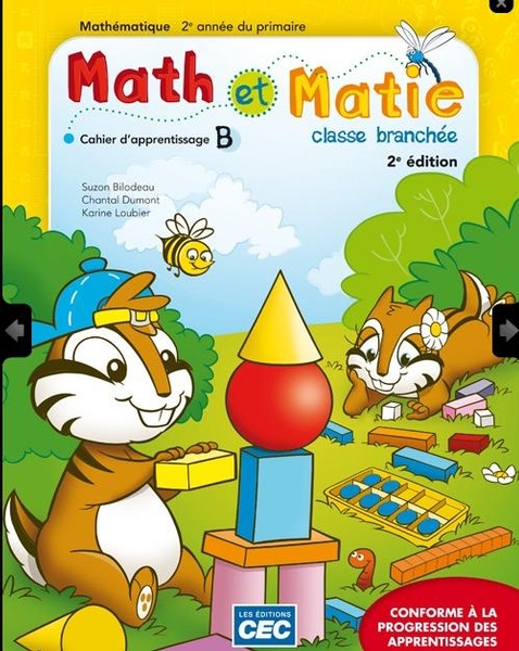 Commandez Math Et Matie, 2e Année,cahiers A/B 2e Ed.+ Carnet Des ...