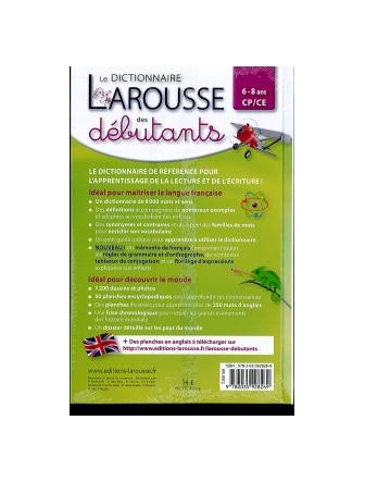 Commandez Dictionnaire Larousse Des Débutants 6 8 Ans Cp - 