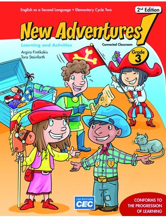 New Adventures! Cycle Two,Year One, Learning and Activities,Activity Book A