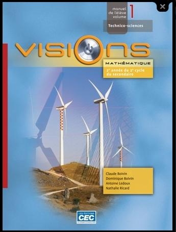 Order Visions 2e Année Du 2e Cyclemanuel Vol 2 Version - 