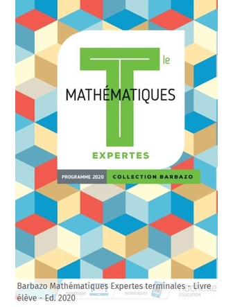 Order Mathématiques Expertes Tle, Barbazo, livre de l'éleve | Service ...