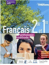 Français, L'écume des lettres, 2nde/1ère, anthologie+méthodes, livre de l'élève