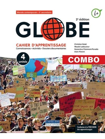 Globe, 3e éd. du 2e cycle, combo cahier d'apprentissage + accès web 1 an(iPad)